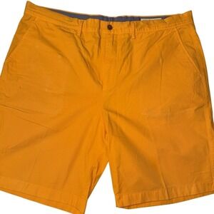 The Mens Store Bloomingdales Chino Shorts Size 40 Orange Golf BBQ Party Colorful